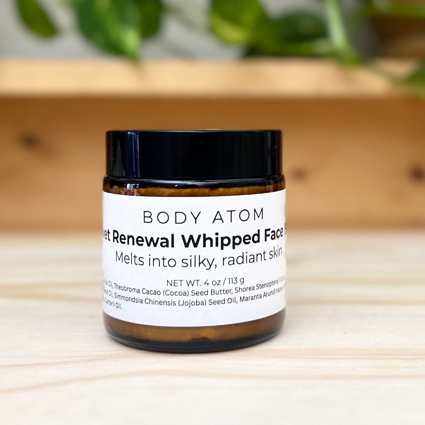 Velvet Renewal Whipped Face Butter – Deep Nourishing Botanical Cream | Body Atom