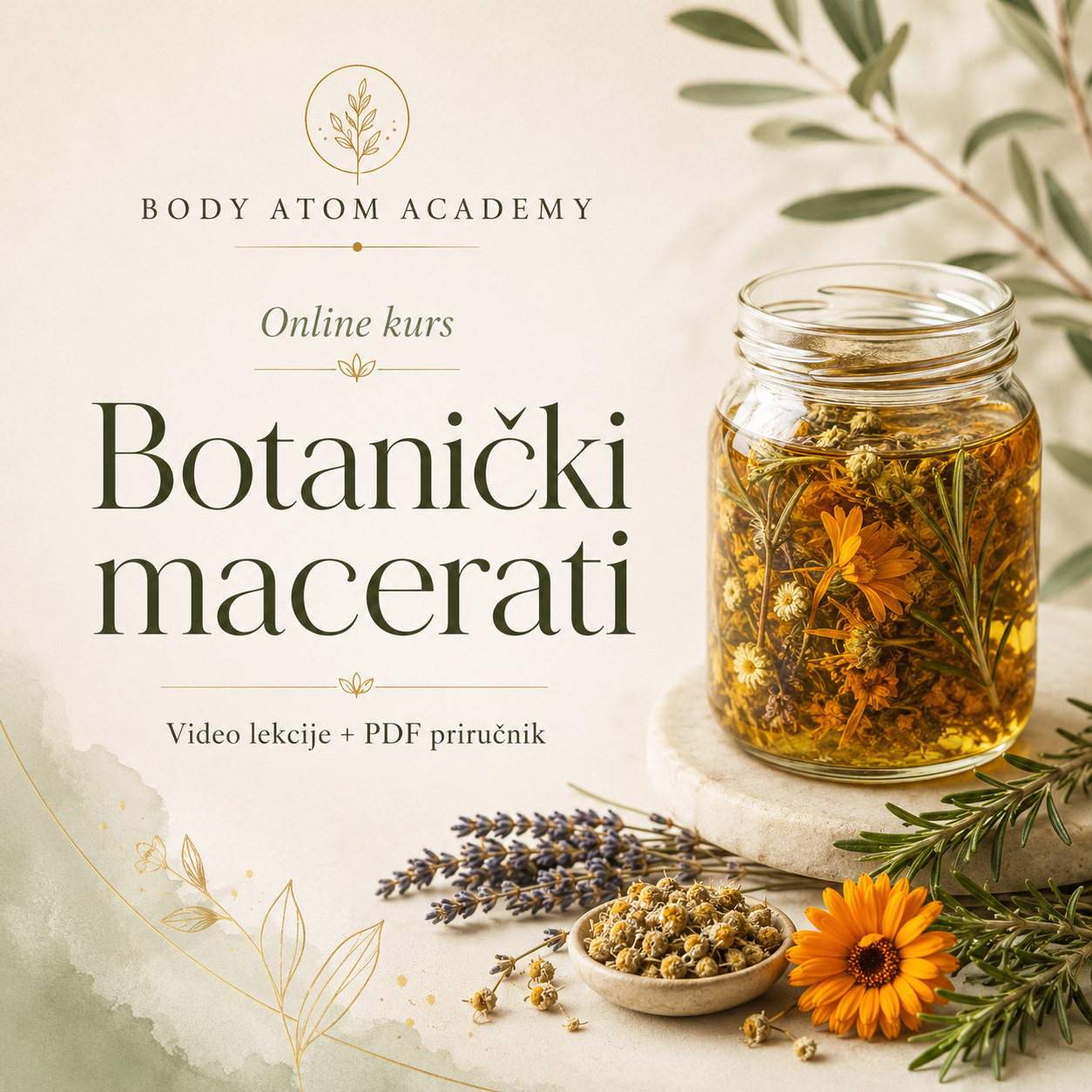 Online kurs: Botanički macerati