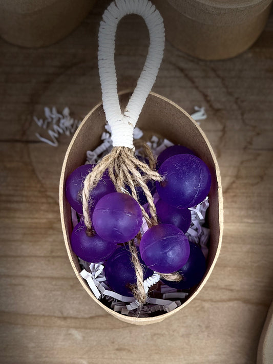 Grape Soap Cluster - Glycerin + Lavender