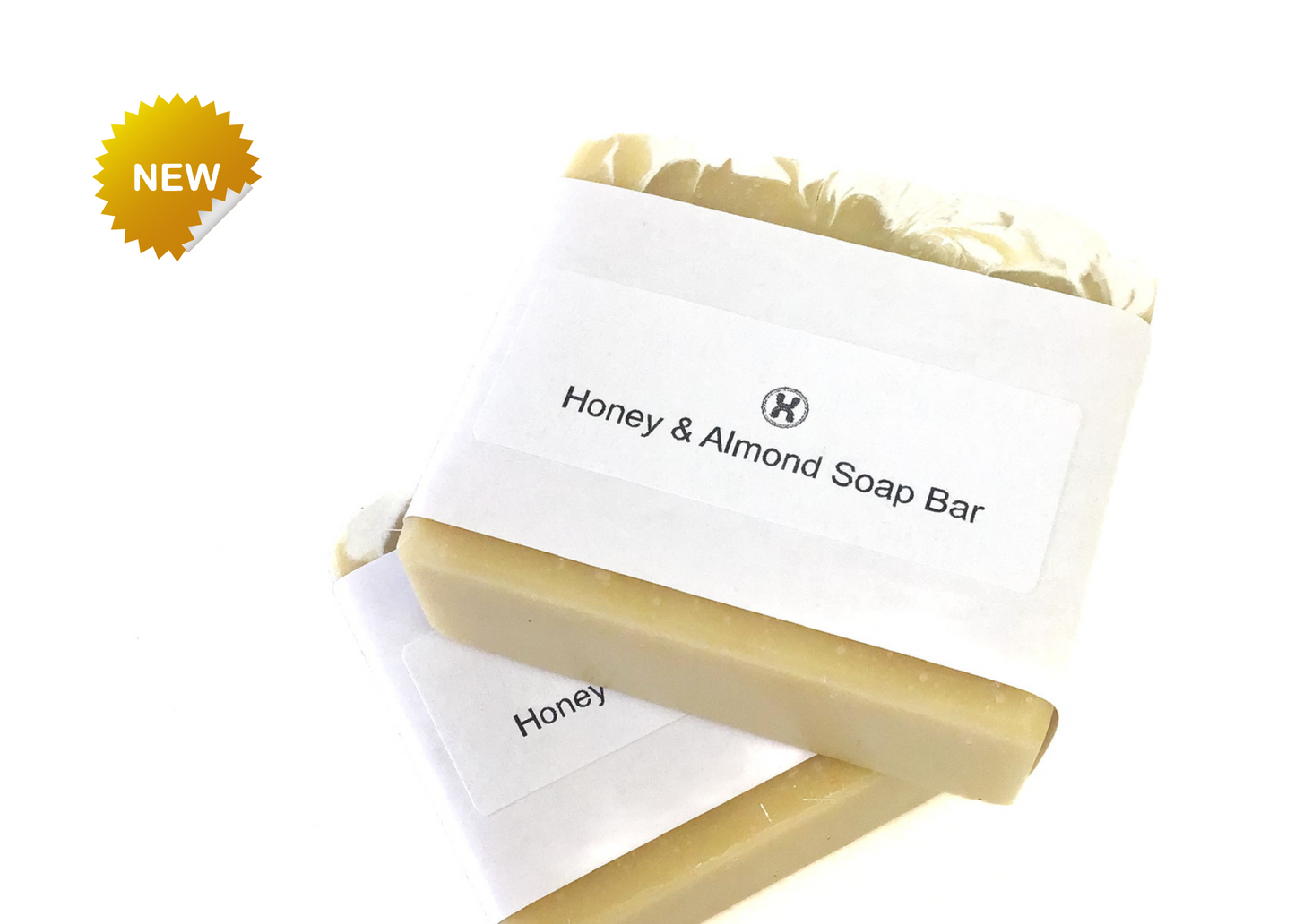 Almond & Honey Soap Bar - Calming and Relaxing Soap - Improve Skin Tone - Soothes irritated skin